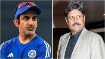 ગૌતમ ગંભીર, કપિલ દેવની તસવીરોનો કૉલાજ