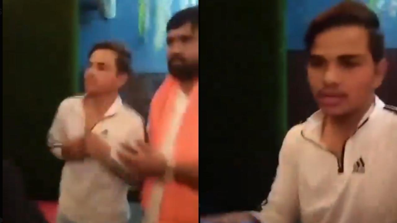 વાયરલ વીડિયોનો સ્ક્રીન ગરૅબ (તસવીર સૌજન્ય: સોશિયલ મીડિયા)