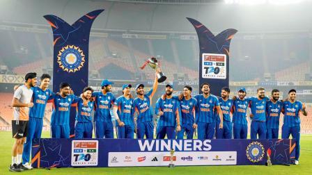 વિજેતા ભારતીય ટીમ