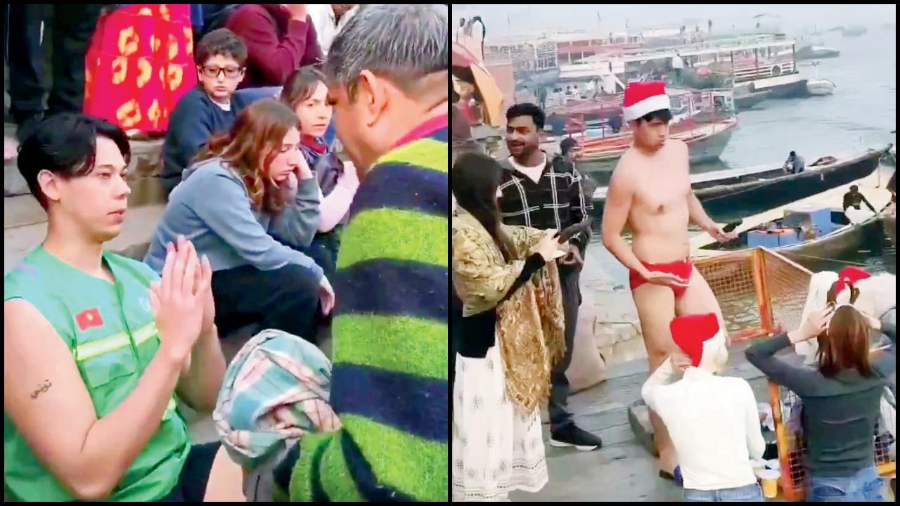 વારાણસીમાં જપાનીઓ સાથે ગેરવર્તન