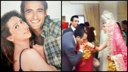 કરિશ્મા કપૂરનાં લગ્નમાં અક્ષય ખન્ના