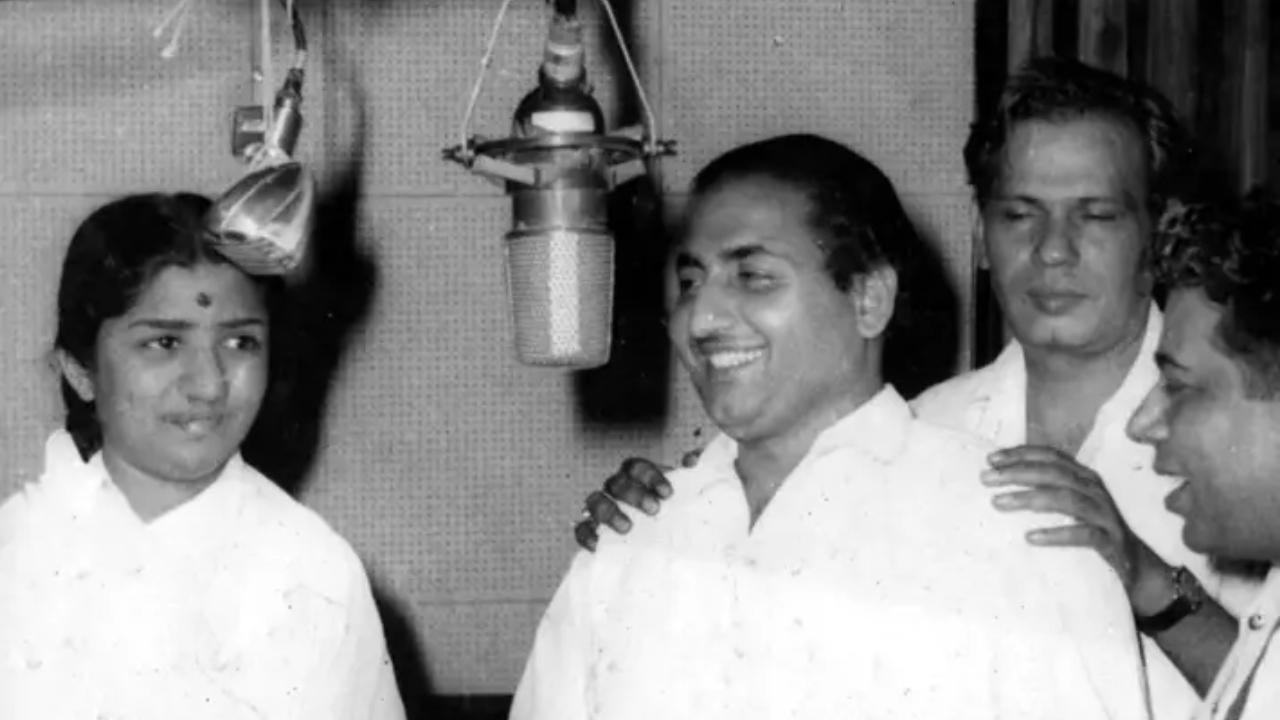 લતા અને રફીસાબની ફાઇલ તસવીર