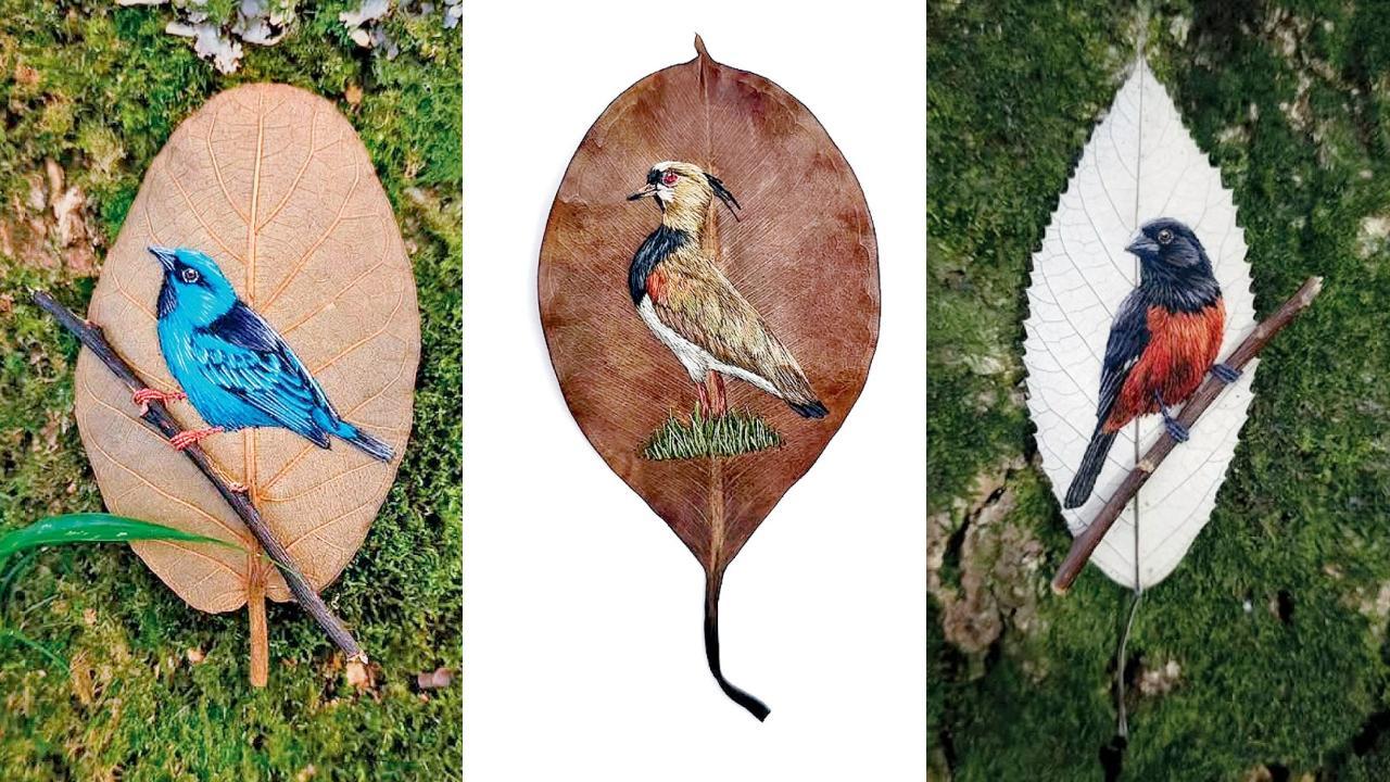 દરેક પંખી જાણે જીવતું-જાગતું હોય એવી ફીલ આપે છે