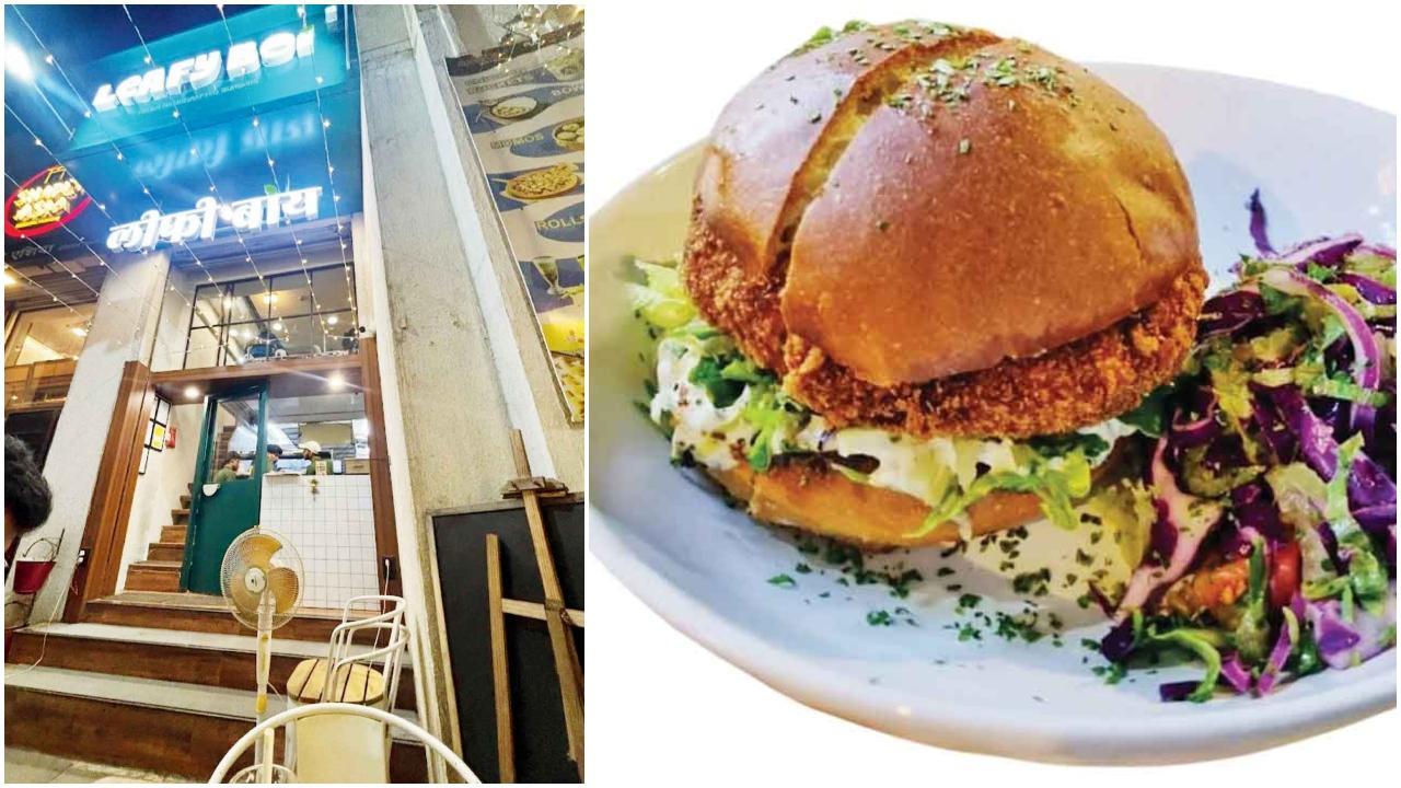 અહીં મળે છે પ્યૉર વેજ ગૉમે બર્ગર