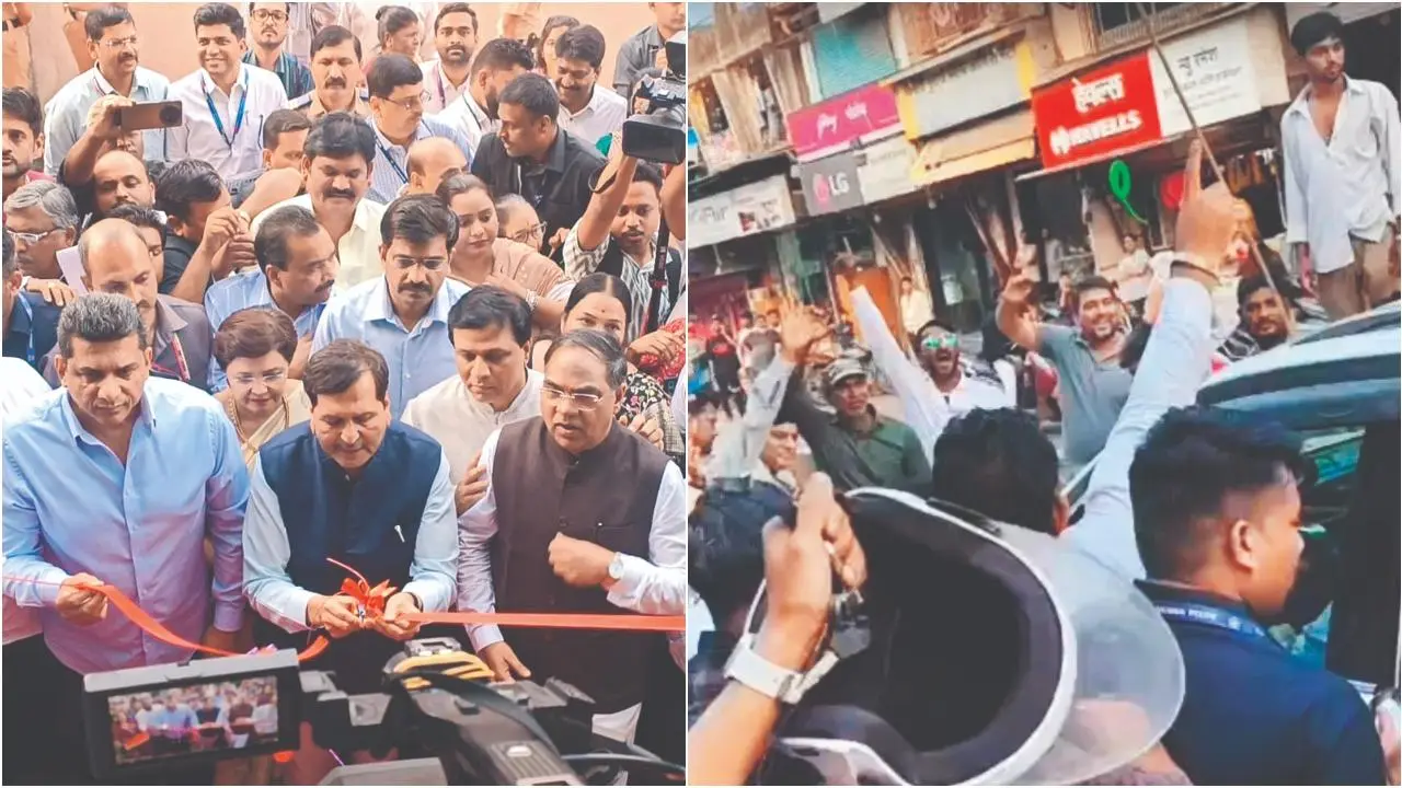 ગઈ કાલે મંગલ પ્રભાત લોઢા અને અસલમ શેખે સંયુક્ત રીતે રિબન કાપીને નવી હૉસ્પિટલનું ઉદ્ઘાટન કર્યું હતું. બન્ને નેતાના સમર્થકોએ સામસામે આવી જઈને જોરદાર સૂત્રોચ્ચાર કર્યો હતો.