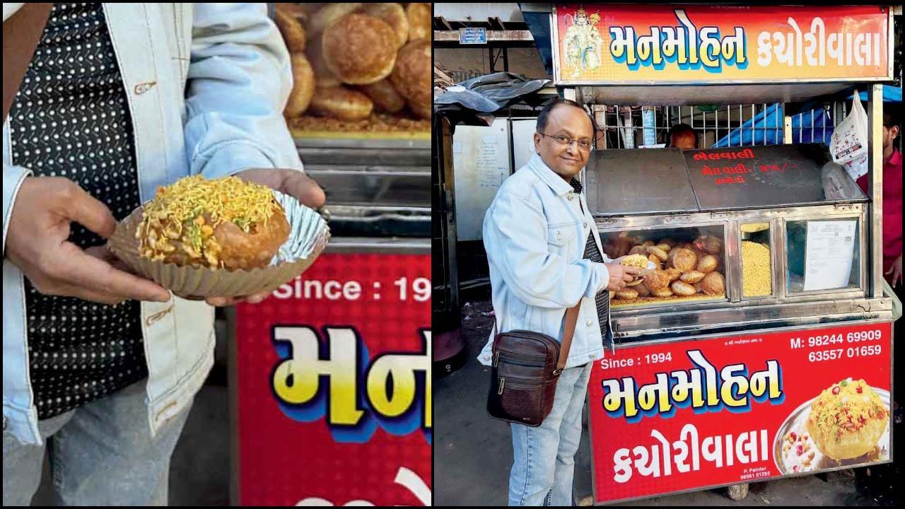 બોલો આ તો કેવું, કચોરી અને એની સાથે ભેળ