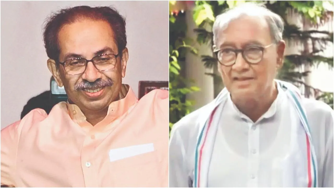 ઉદ્ધવ ઠાકરે અને દિગ્વિજય સિંહ વચ્ચે માતોશ્રીમાં બંધબારણે મુલાકાત