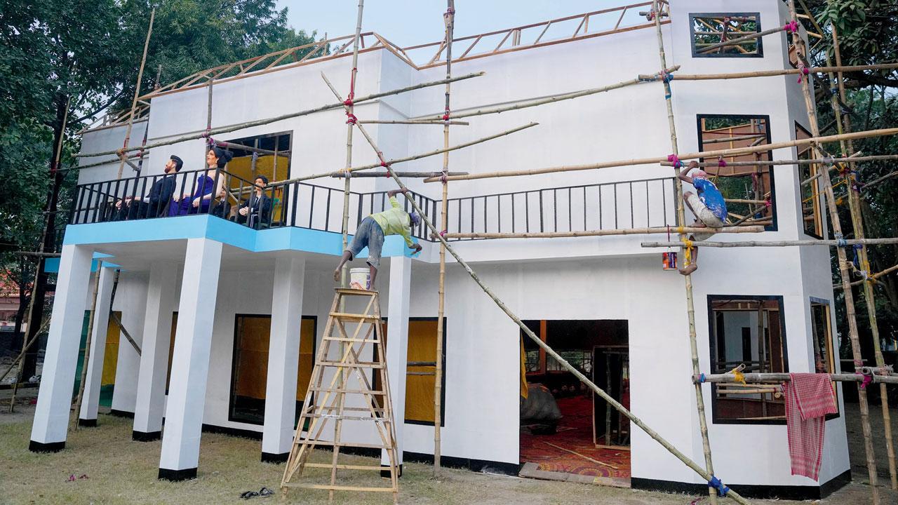 અમેરિકાના માયામી સ્થિત ઘરની પ્રતિકૃતિ કલકત્તામાં ઊભી કરી છે