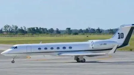 મેસીનું પ્રાઇવેટ જેટ