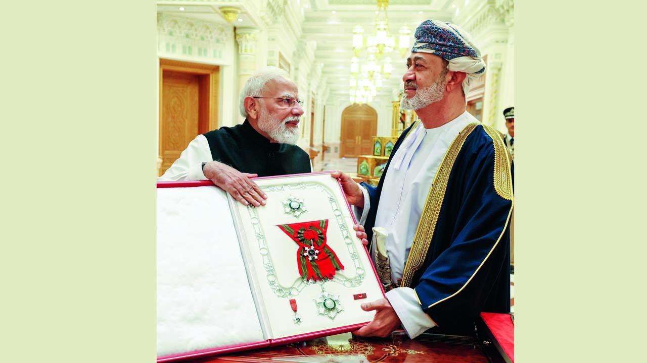 નરેન્દ્ર મોદીના શિરે એક વધુ તાજ સજ્યો હતો