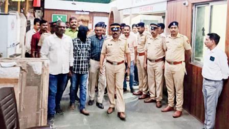 પંતનગર પોલીસે ધરપકડ કરેલો આરોપી ચાંદ અન્સારી.