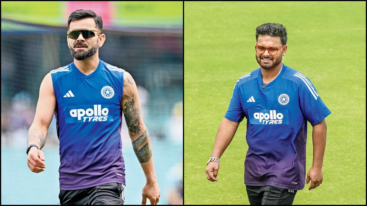 વિરાટ કોહલ અને રિષભ પંત