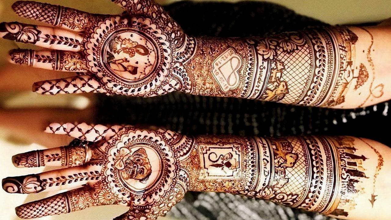 મેંદીમાં પેટ ઍનિમલ્સ