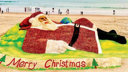 સૅન્ટા ક્લૉઝનું શિલ્પ