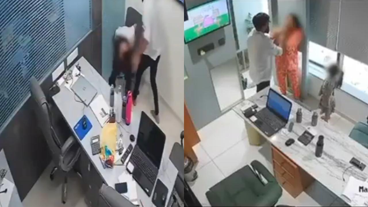 વાયરલ વીડિયોમાંથી સ્ક્રીન શૉટ (તસવીર: સોશિયલ મીડિયા)