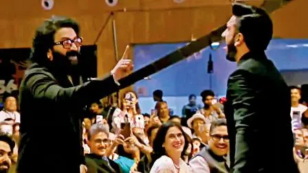 રિષબ શેટ્ટી અને રણવીર સિંહની IFFI દરમિયાનની ફાઇલ તસવીર