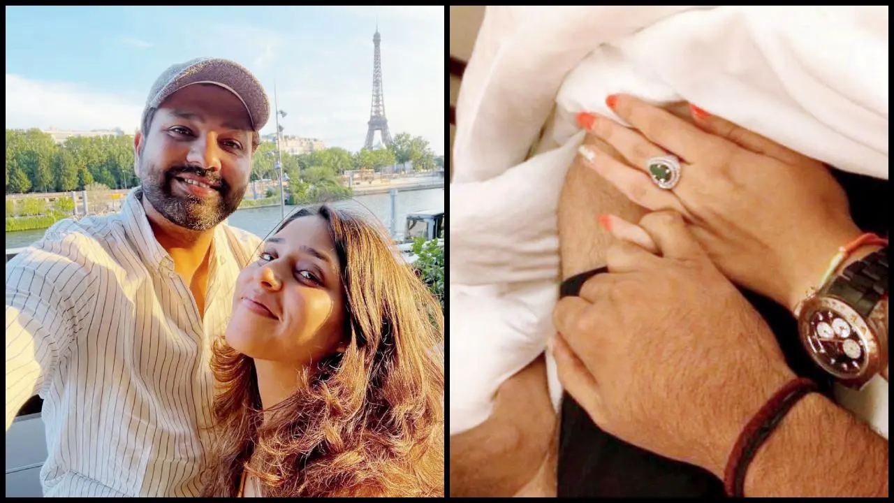 રોહિત શર્મા અને રિતિકા