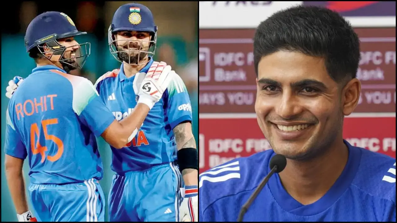 રોહિત શર્મા, વિરાટ કોહલી અને શુભમન ગિલ