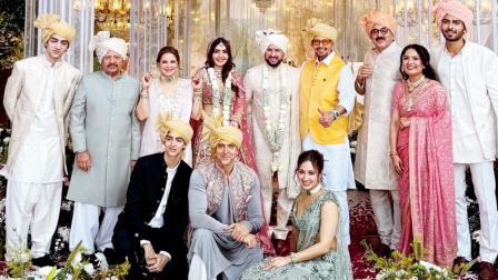 હૃતિક રોશનના કાકા રાજેશ રોશનના દીકરા ઈશાન રોશન અને ઐશ્વર્યા સિંહનાં લગ્ન ભવ્ય રીતે સંપન્ન થયાં