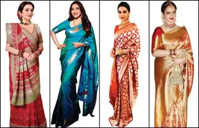 ભારતના દરેક રાજ્યની આગવી સાડી તો છે જ, પણ સાડી પહેરવાની સ્ટાઇલ પણ આગવી છે અને સોળમી સદીમાં અસ્તિત્વમાં આવેલી ઘરચોળા સાડી.