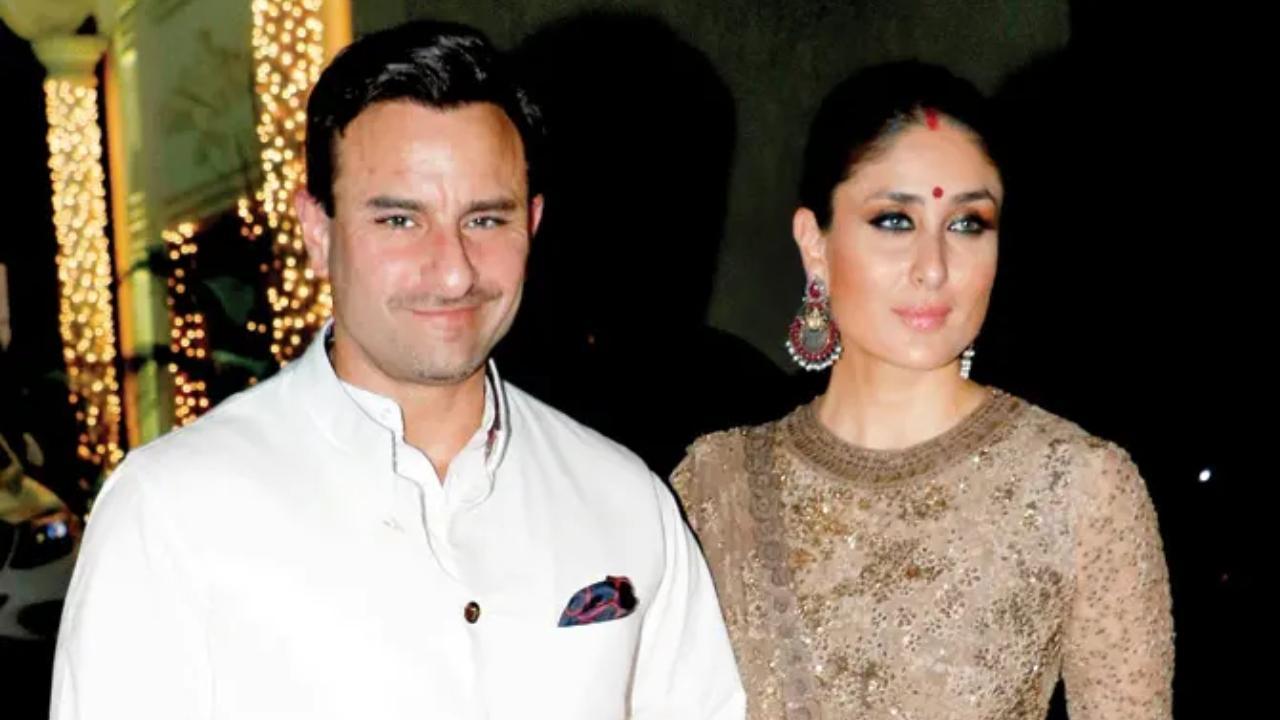 સૈફ અલી ખાન અને કરીના કપૂર તસવીર (સૌજન્ય: મિડ-ડે)