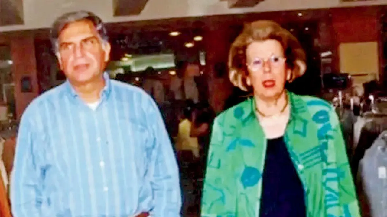 રતન તાતા અને સિમોન તાતા