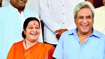 BJPનાં સ્વર્ગીય નેતા સુષમા સ્વરાજના પતિ અને વરિષ્ઠ વકીલ સ્વરાજ કૌશલ