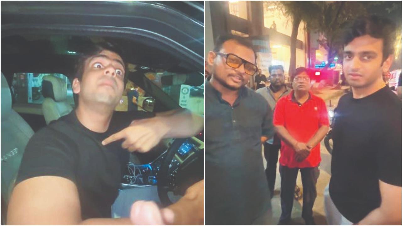 પહેલાં આક્રમક અને પછી માફી માગતો તનિષ્ક વાસુ.