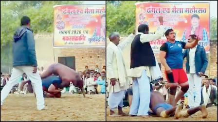 વાયરલ વીડિયોમાંથી સ્ક્રીન શૉટ (તસવીર: સોશિયલ મીડિયા)