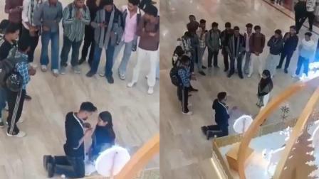 વાયરલ વીડિયોનો સ્ક્રીનગ્રૅબ (તસવીર સૌજન્ય: સોશિયલ મીડિયા)