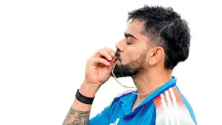 રાંચીમાં રેકૉર્ડબ્રેક સદી ફટકારનાર વિરાટ કોહલી