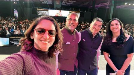 લગ્ન રદ થયા બાદ પ્રથમ વાર જાહેરમાં જોવા મળી સ્મૃતિ