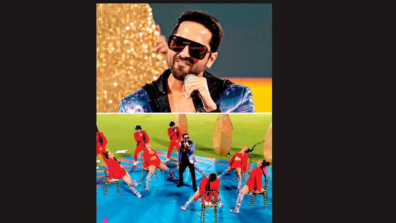 વિમેન્સ પ્રીમિયર લીગની ત્રીજી સીઝનની ઓપનિંગ સેરેમનીમાં આયુષમાન ખુરાનાએ જોરદાર પર્ફોર્મ કર્યું હતું.