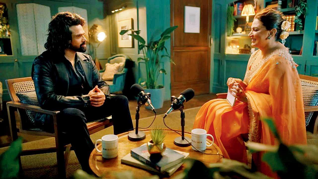 ગાયક-ઍક્ટર હિમેશ રેશમિયા અને તેની પત્ની સોનિયા કપૂર