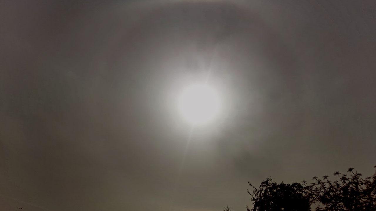 સૂર્ય પ્રભામંડળની અદ્ભુત ને અનોખી ખગોળીય ઘટના