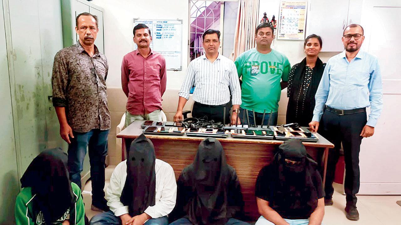 એક મકાનમાં ચાલી રહેલા બનાવટી કૉલ સેન્ટરનો ક્રાઇમ બ્રાન્ચે પર્દાફાશ કરીને આરોપીઓની ધરપકડ કરી છે