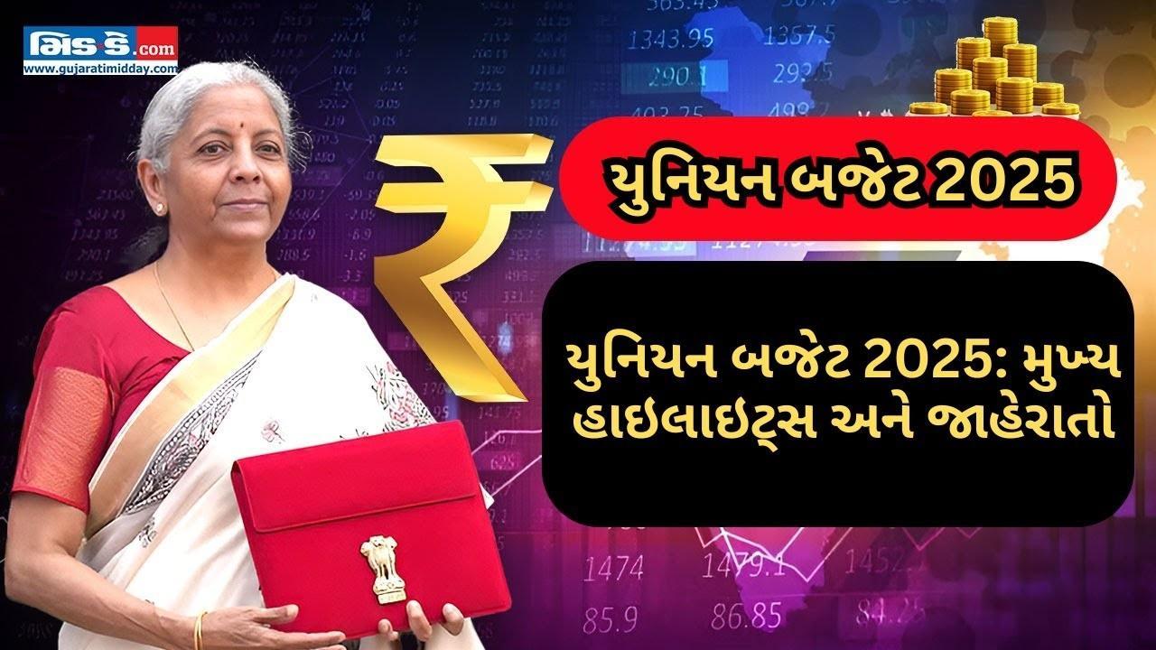 બજેટ 2025ની મુખ્ય હાઇલાઇટ્સ: તમારે જાણવા જેવી જરૂરી ટોચની જાહેરાતો