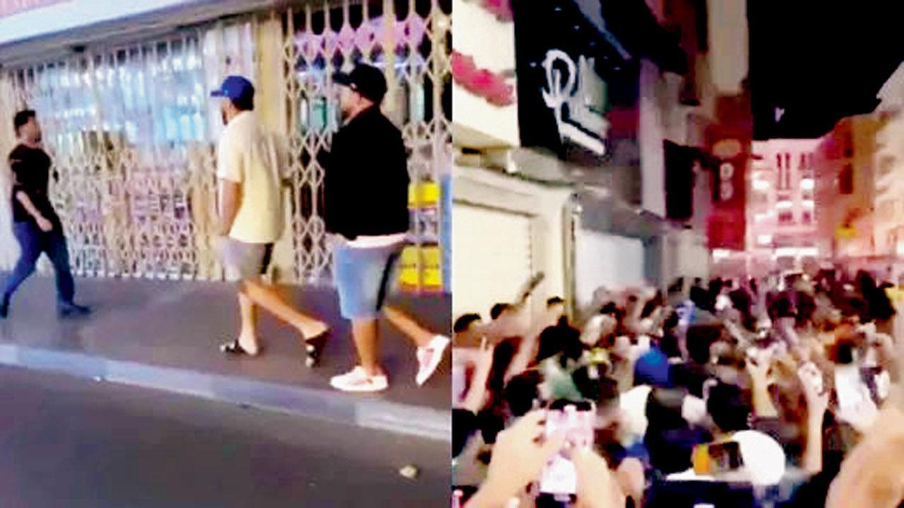 ભારતીય કૅપ્ટન રોહિત શર્મા અને ફીલ્ડિંગ કોચ ટી. દિલીપના દુબઈથી કેટલાક વિડિયો સોશ્યલ મીડિયા પર ભારે વાઇરલ થયા