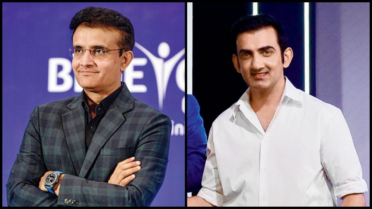 સૌરવ ગાંગુલી, ગૌતમ ગંભીર