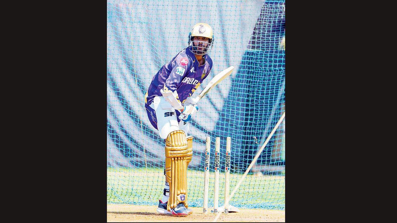 IPL 2025 માટે નેટ-પ્રૅક્ટિસ શરૂ કરી દીધી છે વેન્કટેશ ઐયરે.