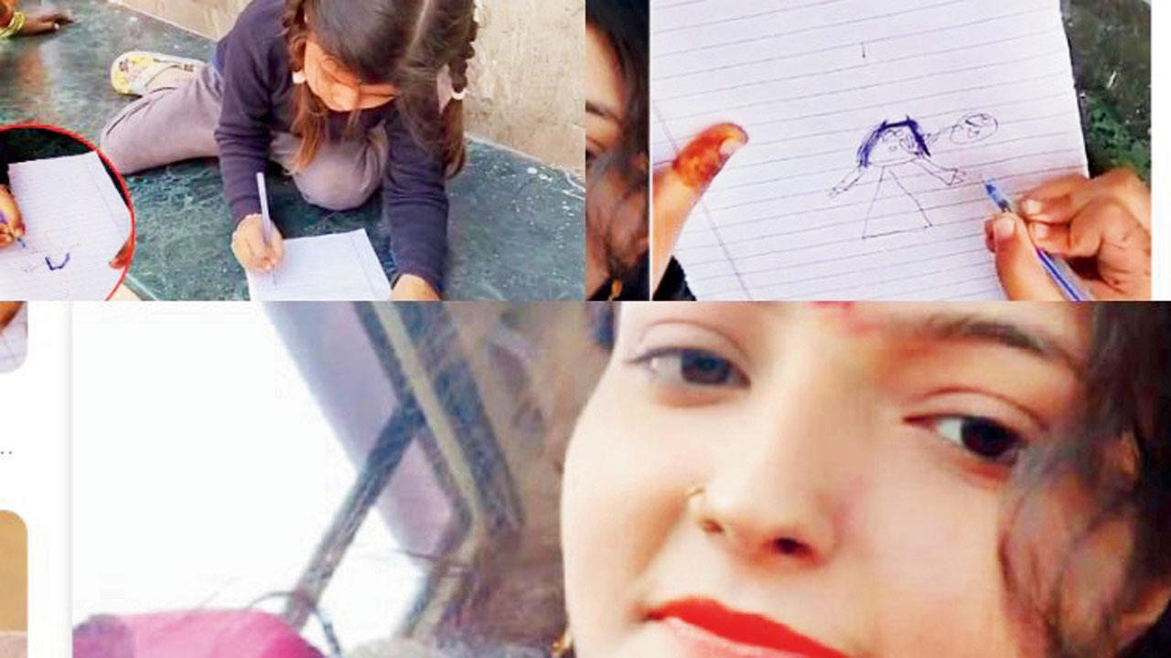 ચાર વર્ષની દીકરીએ મમ્મીની હત્યાનું રહસ્ય ડ્રૉઇંગ બનાવીને બહાર પાડ્યું.