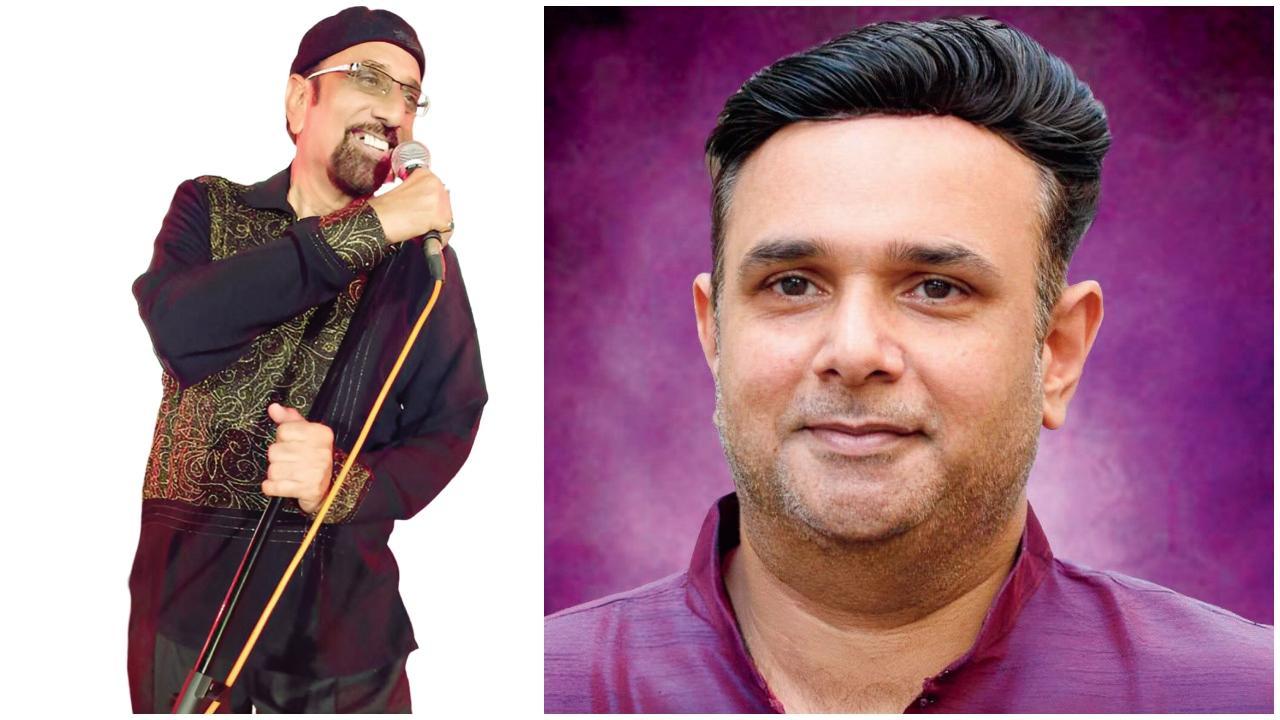 નિષાદ રાજેન્દ્ર ગઢવી (જમણે) રાજેન્દ્ર ગઢવીના પુત્ર નિષાદનો આજે જન્મદિવસ છે