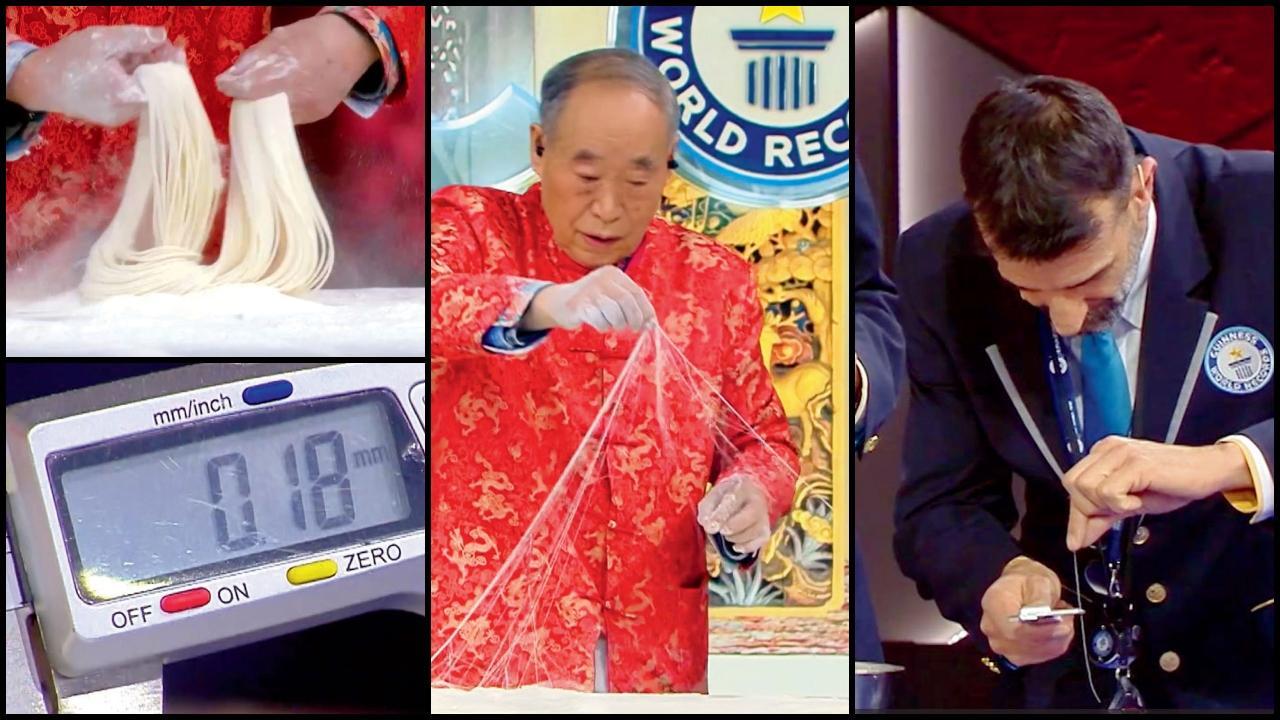 જગતનાં સૌથી પાતળાં હૅન્ડમેડ નૂડલ્સ