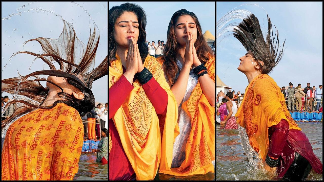 રવીના ટંડન અને રાશા થડાણી