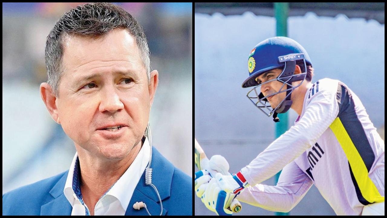 રિકી પૉન્ટિંગ, શુભમન ગિલ