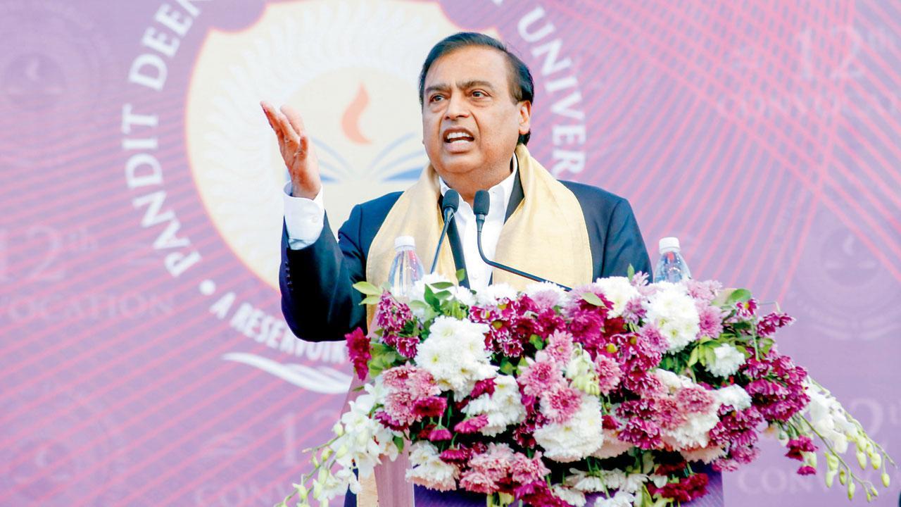 મુકેશ અંબાણી