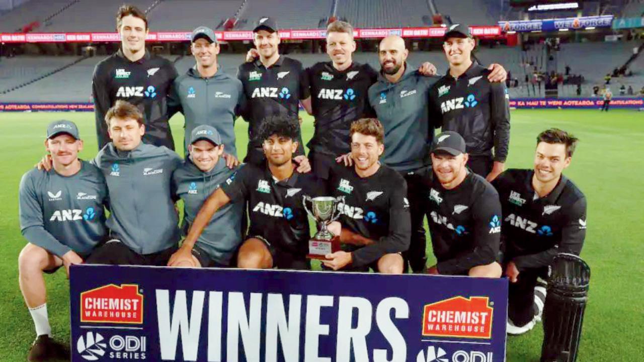 ઘરઆંગણે સળંગ આઠમી વન-ડે સિરીઝ જીત્યા કિવીઓ