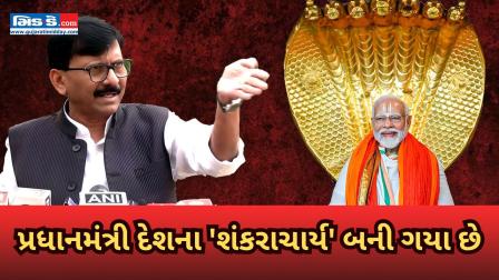 પ્રધાનમંત્રી દેશના `શંકરાચાર્ય` બની ગયા છે: શિવસેના યુબીટી સાંસદ સંજય રાઉત