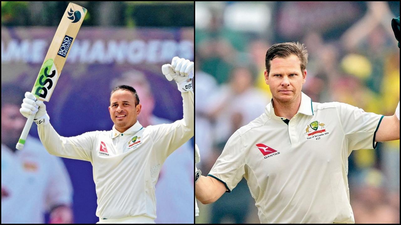 ઉસ્માન ખ્વાજા અને સ્ટીવ સ્મિથે ત્રીજી વિકેટ માટે ૨૬૬ રનની જબરદસ્ત પાર્ટનરશિપ કરી હતી.