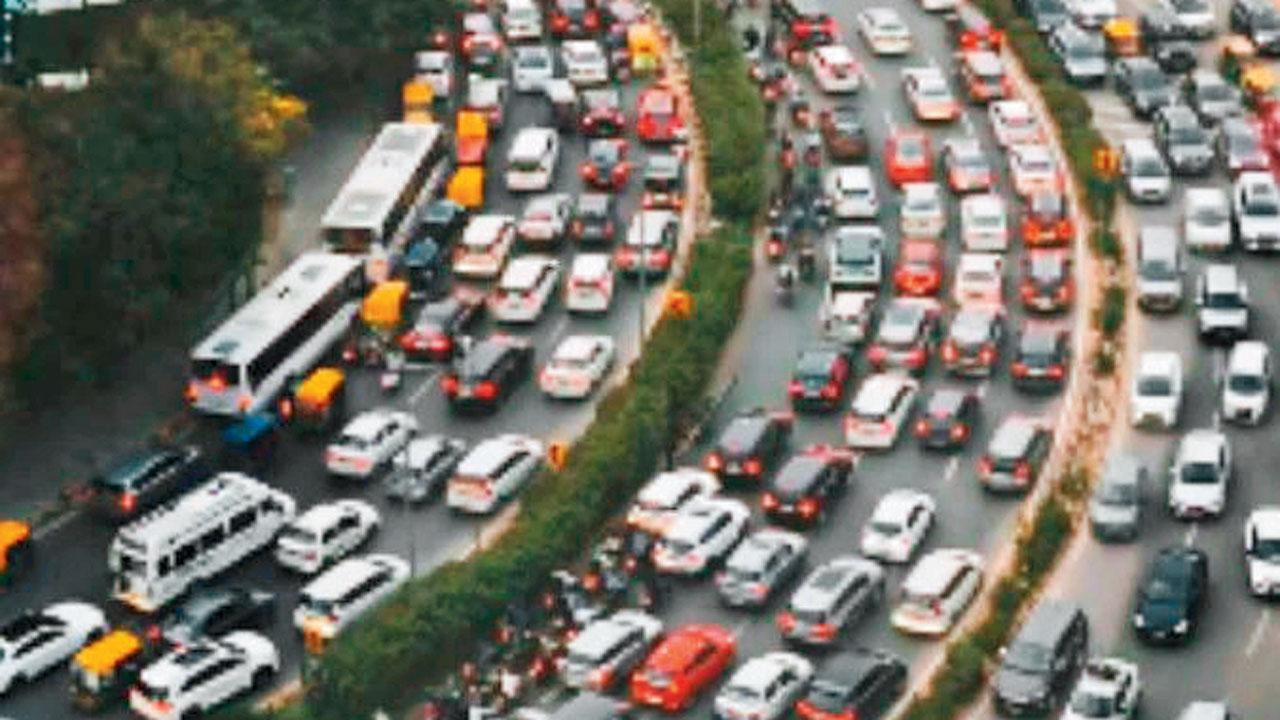 ગુડગાંવનો ટ્રાફિક